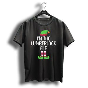 I'm The Lumberjack Elf Family Group Matching Christmas T-Shirt