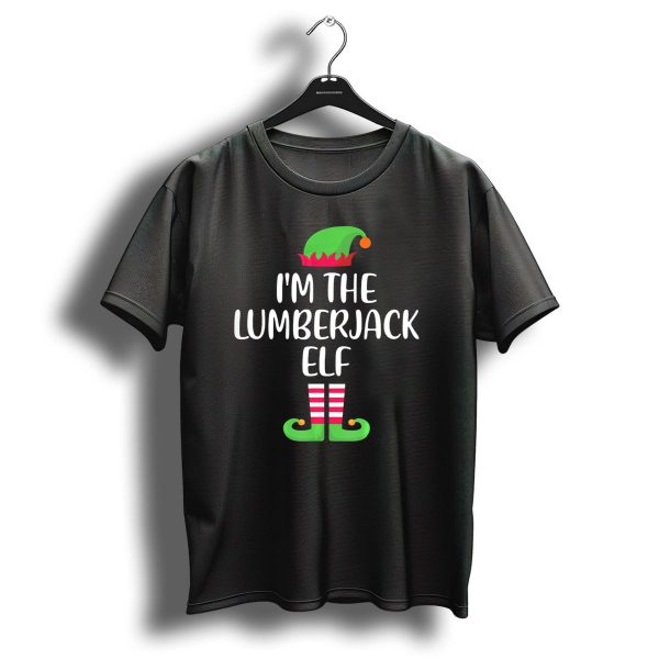 IM The Lumberjack Elf Family Group Matching Christmas T Shirt 1 t shirt 1