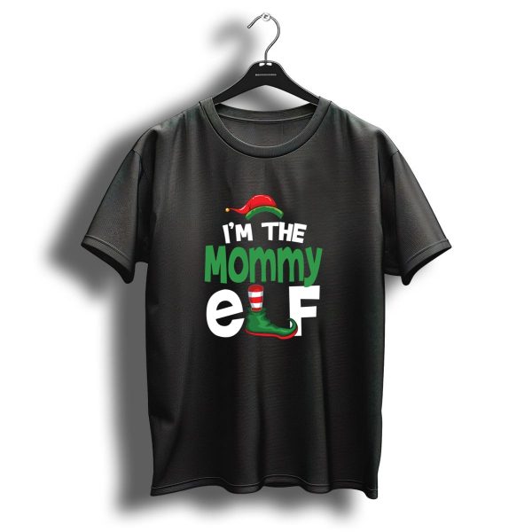 IM The Mommy Elf Christmas Hat And Shoe T Shirt 1 t shirt 1