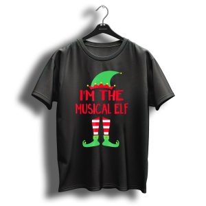 I'm The Musical Elf Matching Family Christmas Pajama Party T-Shirt