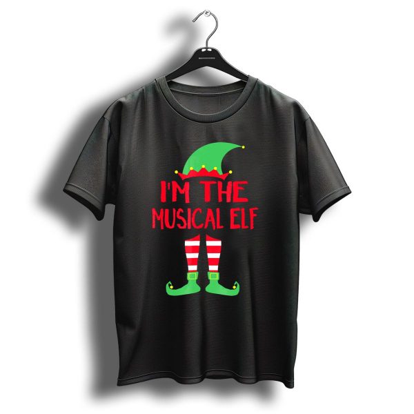 IM The Musical Elf Matching Family Christmas Pajama Party T Shirt 1 t shirt 1
