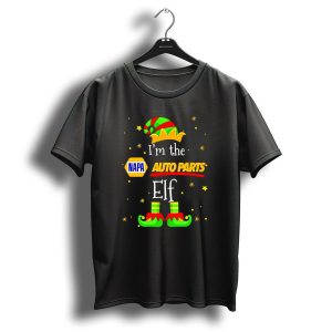 I'm The Napa Auto Parts Elf Christmas Hat Shoes Stars T-Shirt