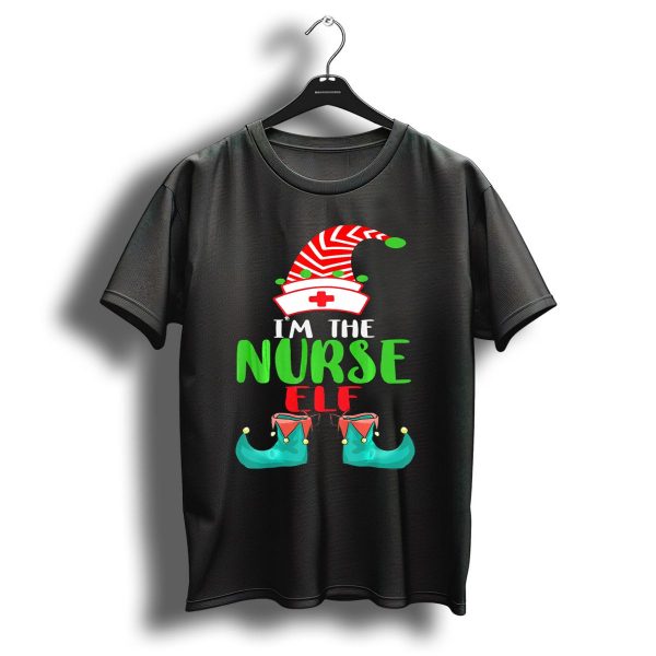 IM The Nurse Elf Cute Christmas Elf Costume Xmas Idea T Shirt 1 t shirt 1