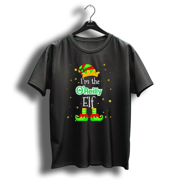 IM The OReilly Elf Christmas Hat And Shoes With Stars T Shirt 1 t shirt 1