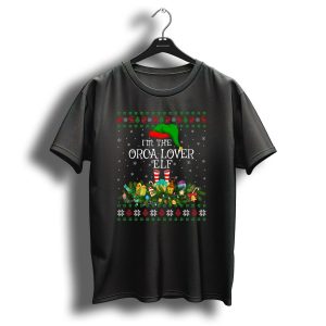 I'm The Orca Lover Elf Christmas Matching Family Ugly Premium T-Shirt