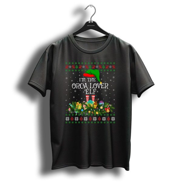 IM The Orca Lover Elf Christmas Matching Family Ugly Premium T Shirt 1 t shirt 1