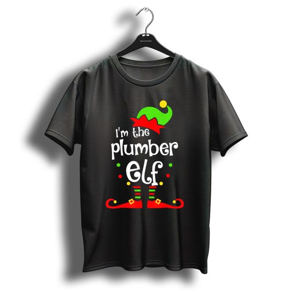 IM The Plumber Elf Christmas T Shirt 1 t shirt 1