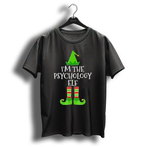 I'm The Psychology Elf Matching Group Christmas T-Shirt