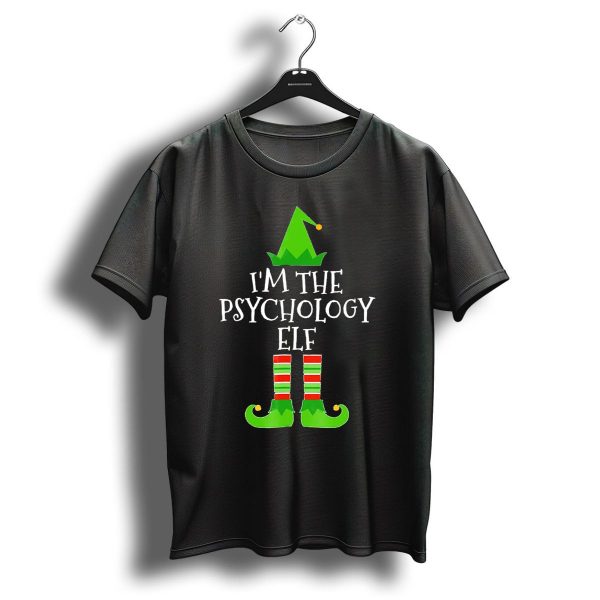 IM The Psychology Elf Matching Group Christmas T Shirt 1 t shirt 1