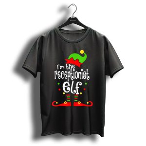 I'm The Receptionist Elf Christmas T-Shirt