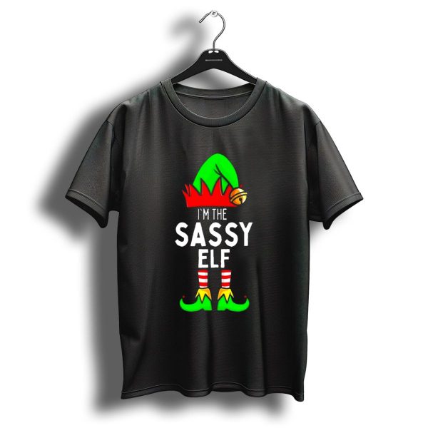 IM The Sassy Elf Matching Family Christmas T Shirt 1 t shirt 1
