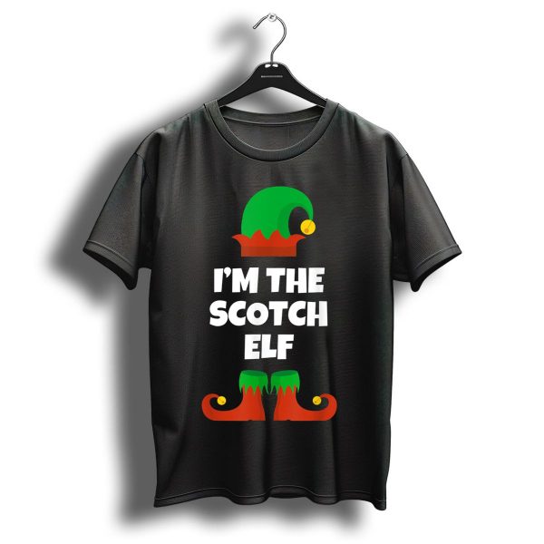 IM The Scotch Elf Christmas Hat And Shoes T Shirt 1 t shirt 1