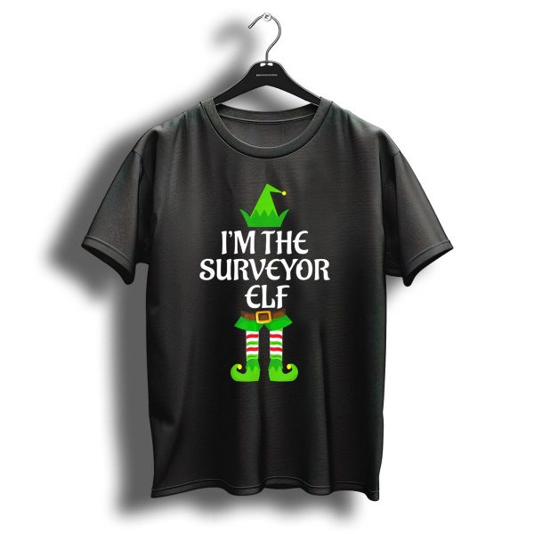 IM The Surveyor Elf Funny Matching Christmas T Shirt 1 t shirt 1