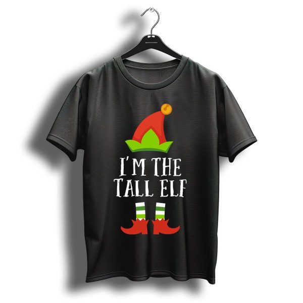 IM The Tall Elf Christmas Matching Family Group T Shirt 1 t shirt 1