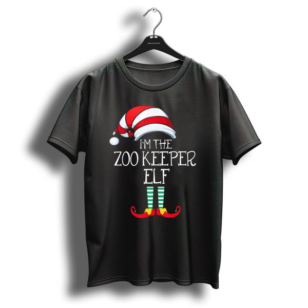 IM The Zoo Keeper Elf Family Christmas T Shirt 1 t shirt 1