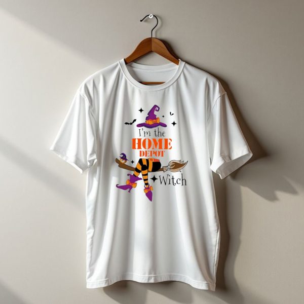 Im The Home Depot Witch Halloween t shirt 1