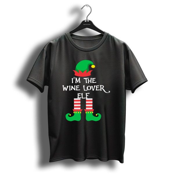 Im The Wine Lover Elf Christmas Matching Family Group T Shirt 1 t shirt 1