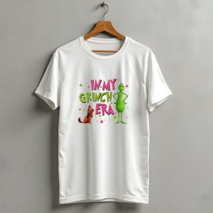 In My Grinch Era Merry Christmas 2024 Grinch And Max T-Shirt