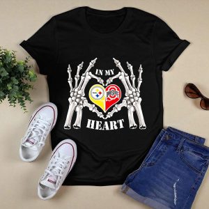 In My Heart Pittsburgh Steelers Ohio State Buckeyes T Shirt