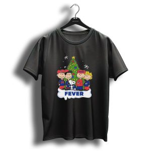 Indiana Fever Snoopy Peanuts Christmas T Shirt