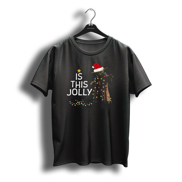 Is This Jolly Enough Christmas Yoda Santa T Shirt t shirt 1