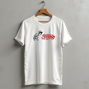 Ishowspeed Christmas Red Santa Hat And Striped Speed Text T Shirt