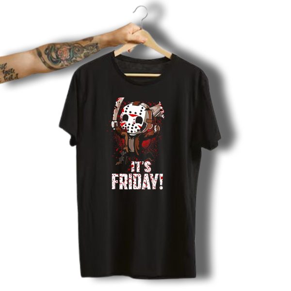 Its Friday 13Th Funny Halloween Horror Movie Humor T Shirt t shirt 1 1