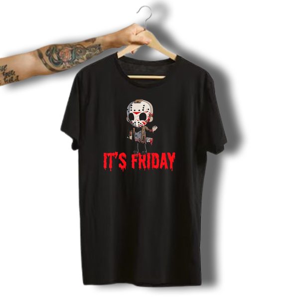 Its Friday Funny Halloween Horror T Shirt t shirt 1