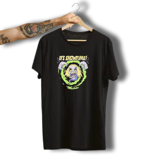 Its Showtime Murder Apparel Halloween 2024 Horror Character T Shirt t shirt 1