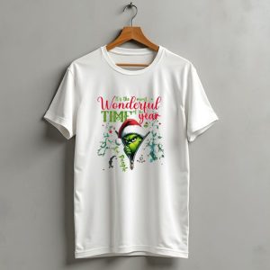 It's The Most Wonderful Time Of The Year Grinch Ew People Sneaky Christmas T-Shirt