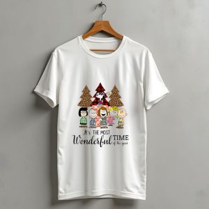It's The Most Wonderful Time Of The Year Snoopy The Peanuts Movie Christmas T-Shirt