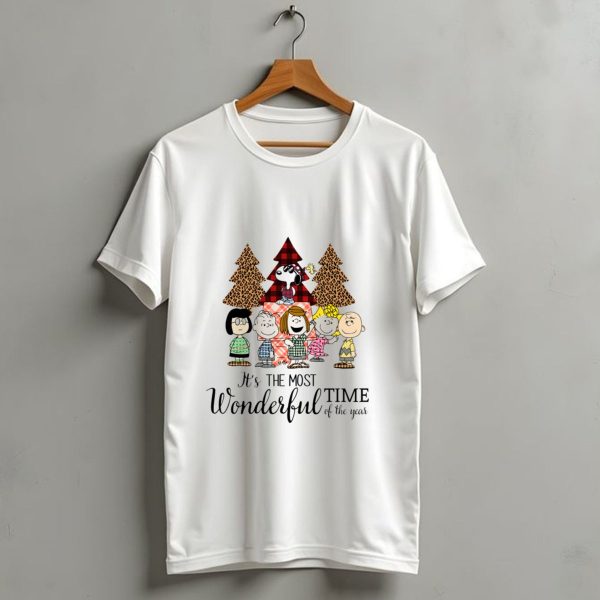 Its The Most Wonderful Time Of The Year Snoopy The Peanuts Movie Christmas T Shirt 1 t shirt 1 1