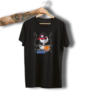 Jack Skellington Fear The Texas Rangers Halloween Pumpkin Mlb Hat T-Shirt