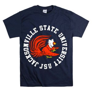 Jacksonville State University Jsu Gamecocks Rooster Logo Alabama T-Shirt