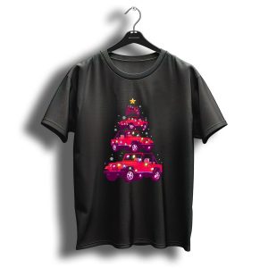 Jeep Christmas Tree Lights Holiday 4X4 Wrangler T Shirt