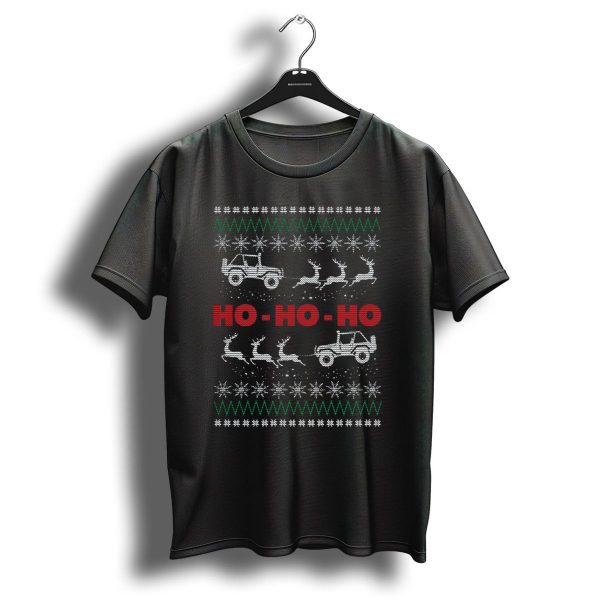 Jeep Ho Ho Christmas Reindeer T Shirt 1 t shirt 1