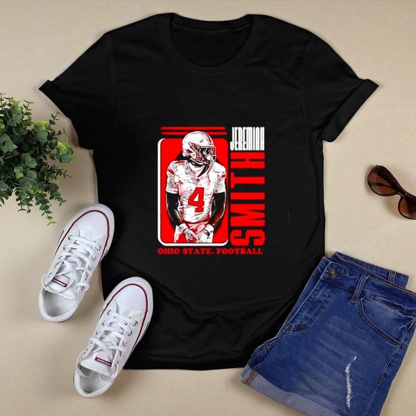 Jeremiah Smith Ohio State Buckeyes Classics T Shirt Style 1 Black 1