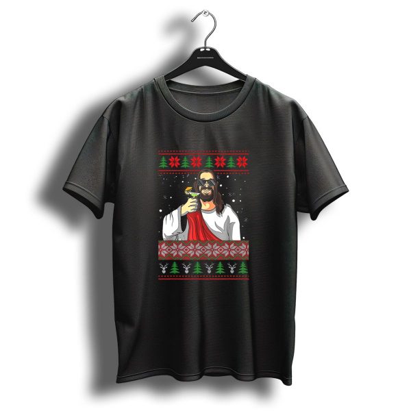 Jesus Ugly Christmas Sweater Birthday Boy T Shirt 1 t shirt 1