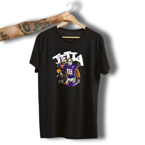 Jetta 18 Halloween Horror Football Player T Shirt t shirt 1