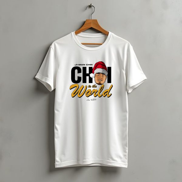 Ji Man Choi Choi To The World Christmas Clutch Baseball Santa Hat T Shirt t shirt 1
