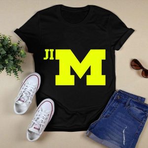 Jim Harbaugh Michigan Wolverines Big M T-Shirt