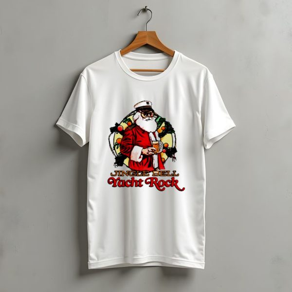 Jingle Bell Yacht Rock Santa Christmas T Shirt t shirt 1