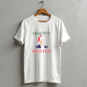 Joe Biden Happy Easter Ugly Christmas Sweater Santa Hat T Shirt
