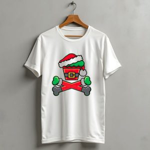 Johnny Cupcakes Jc Vault Grouchy Crossbones Christmas Santa Hat T Shirt