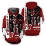 Joker With Flag American Oklahoma Sooners All-over Print Hoodie