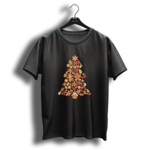 Jolly Gingerbread Christmas Tree Cookies T-Shirt