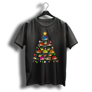 Just A Girl Who Loves Hedgehog Christmas Tree Holiday Ornaments T-Shirt