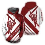 Just Send It Oklahoma Sooners All-over Print Hoodie