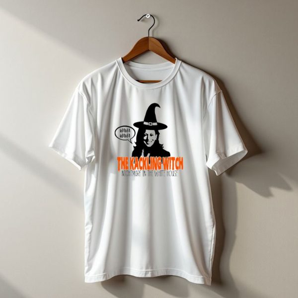 Kamala Harris Haha Haha The Kackling Witch Nightmare In The White House Halloween t shirt 1