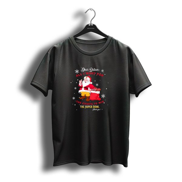Kansas City Chiefs Christmas Dear Santa All I Want For The Chiefs To Win T Shirt t shirt 1